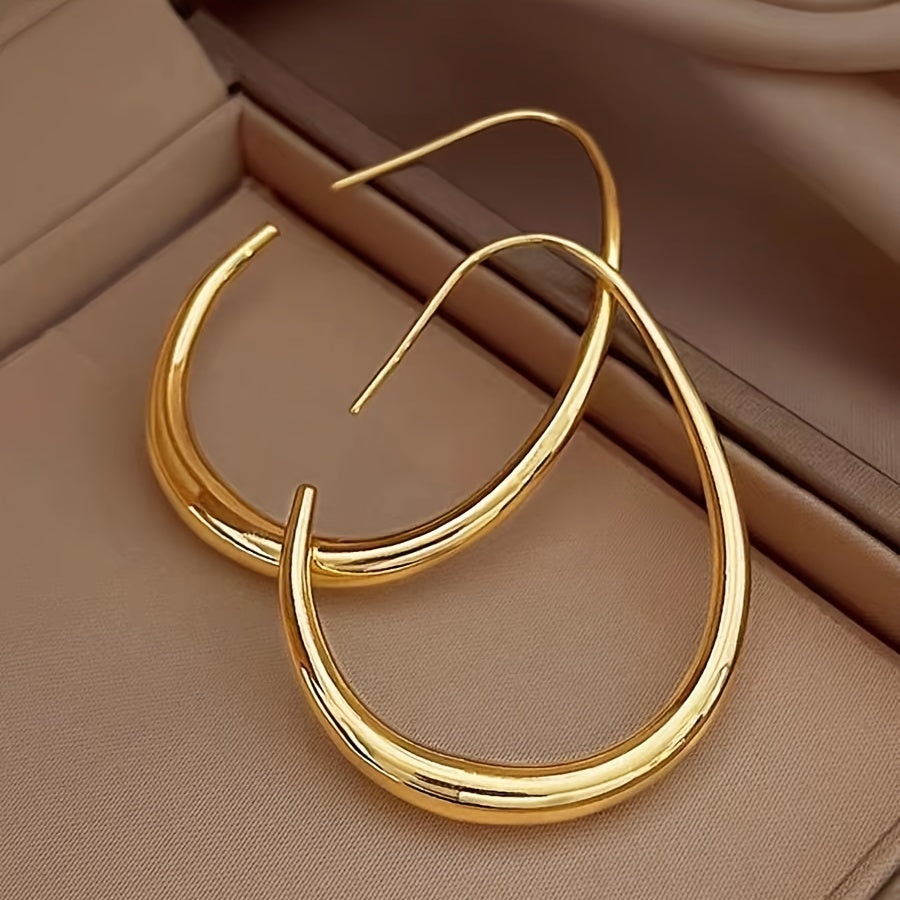 Kim – Boucles d’Oreilles Goutte avec une Touche de Luxe
