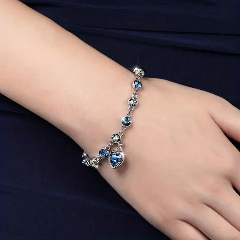 Zena – Bracelet Cœur d’Océan Lumineux