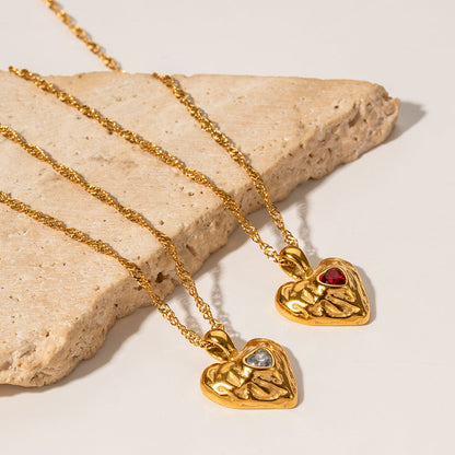 Bernadette – Collier Amour Raffiné
