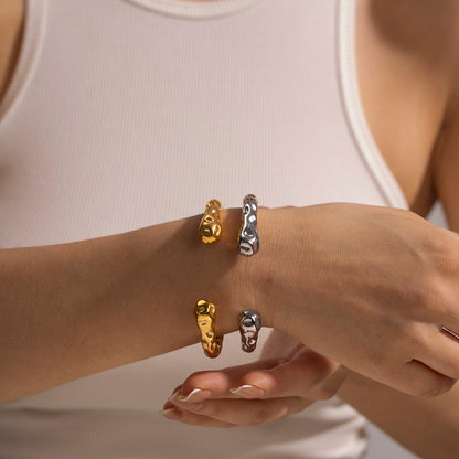 Eden – Bracelet Rigide Élégant