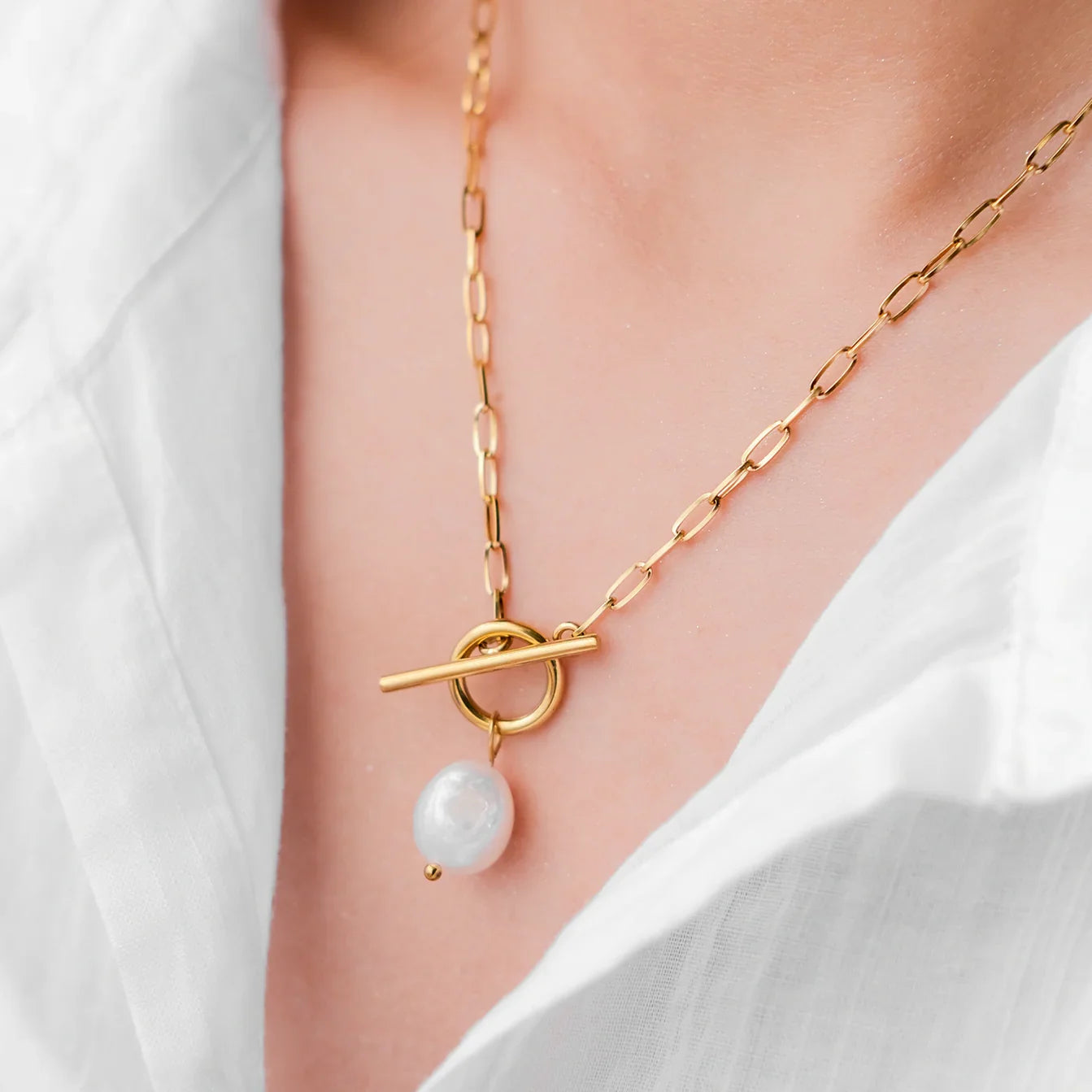 Misora – Collier Perle d’Eau Douce Raffiné