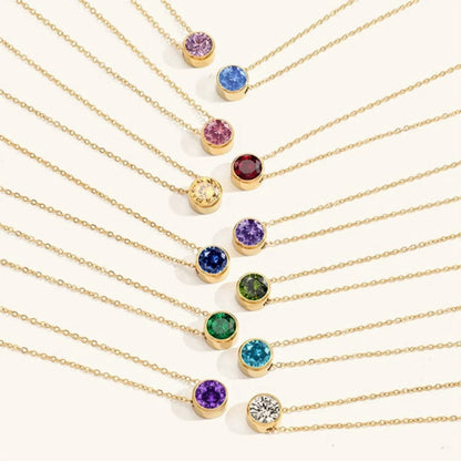 Daniella – Collier Or avec Pierre Symbolique