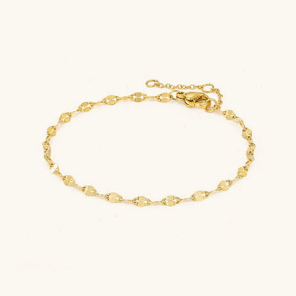 Charlotte – Cheville Chaîne Dorée