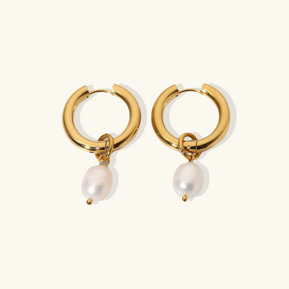 Ada – Boucles d’Oreilles Perle Élégante