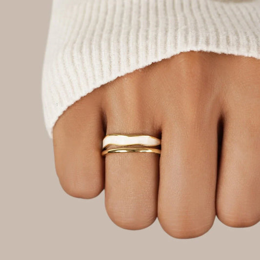 Adeline – Bague Superposée Élégante