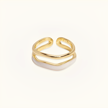 Adeline – Bague Superposée Élégante