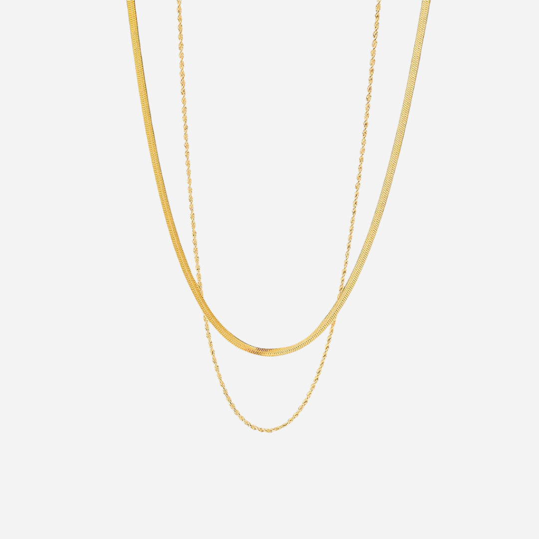 Alba – Collier Chaîne Doré Élégant