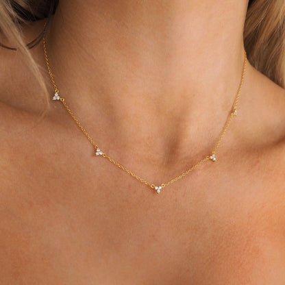Lena – Collier Géométrique en Or