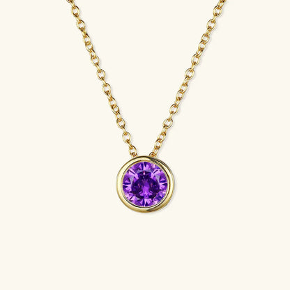 Daniella – Collier Or avec Pierre Symbolique