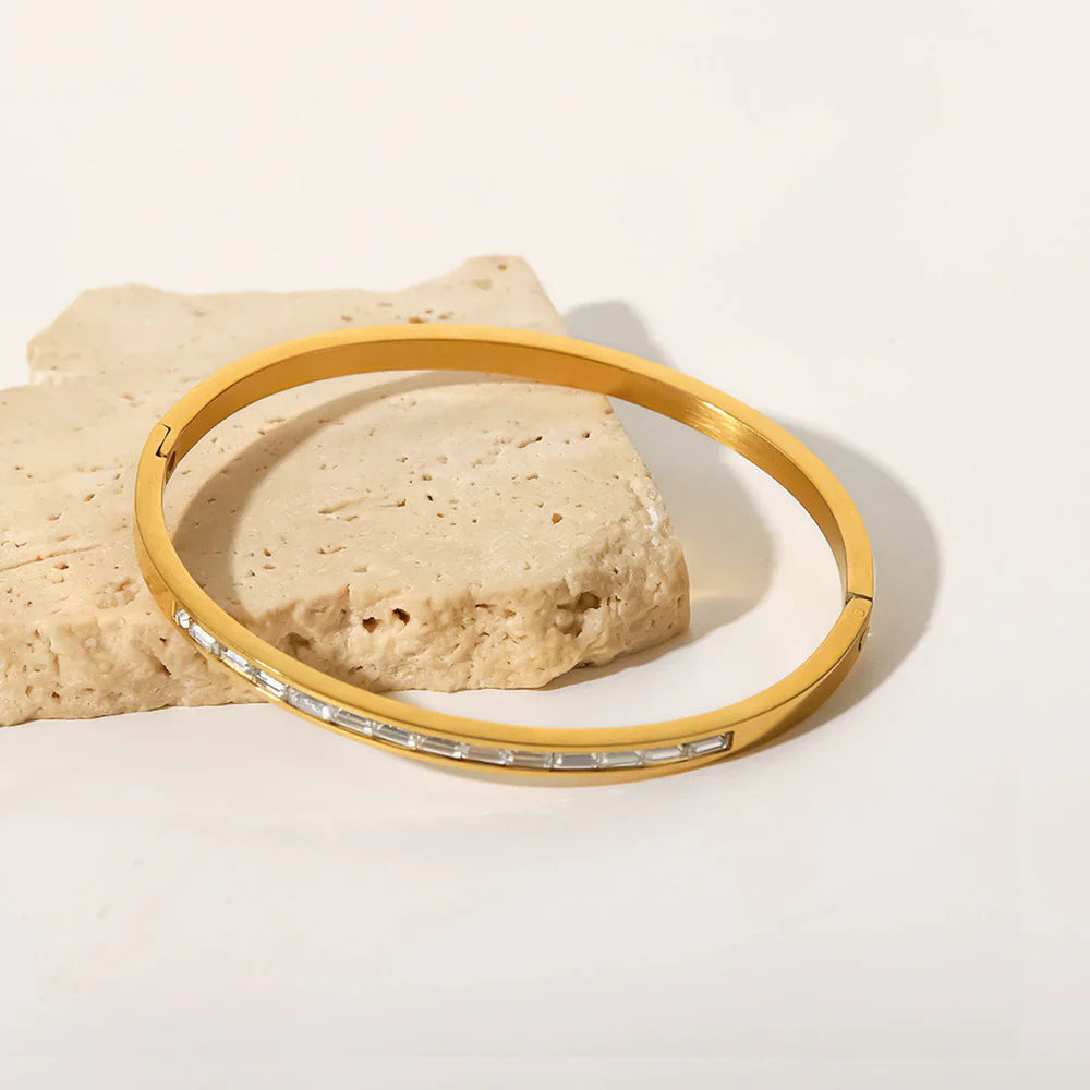 Amira – Bracelet Doré Raffiné