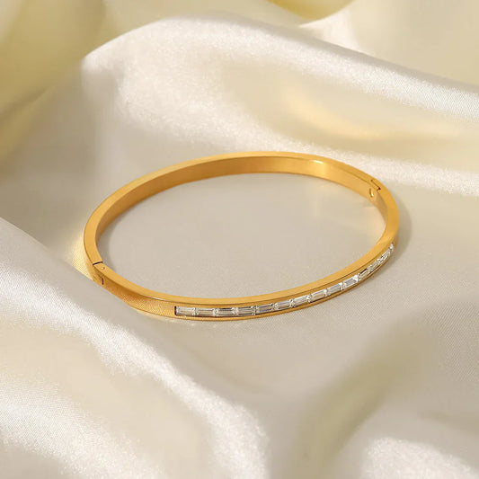 Amira – Bracelet Doré Raffiné