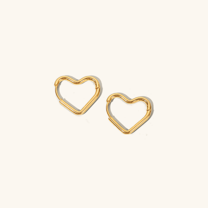 Liana – Boucles d’Oreilles Cœur