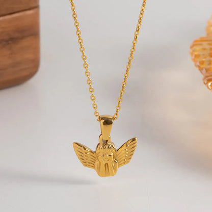 Angelica – Collier Doré Élégant