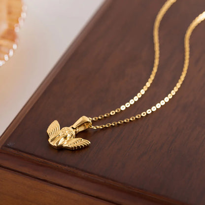 Angelica – Collier Doré Élégant
