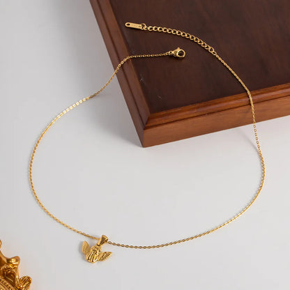 Angelica – Collier Doré Élégant