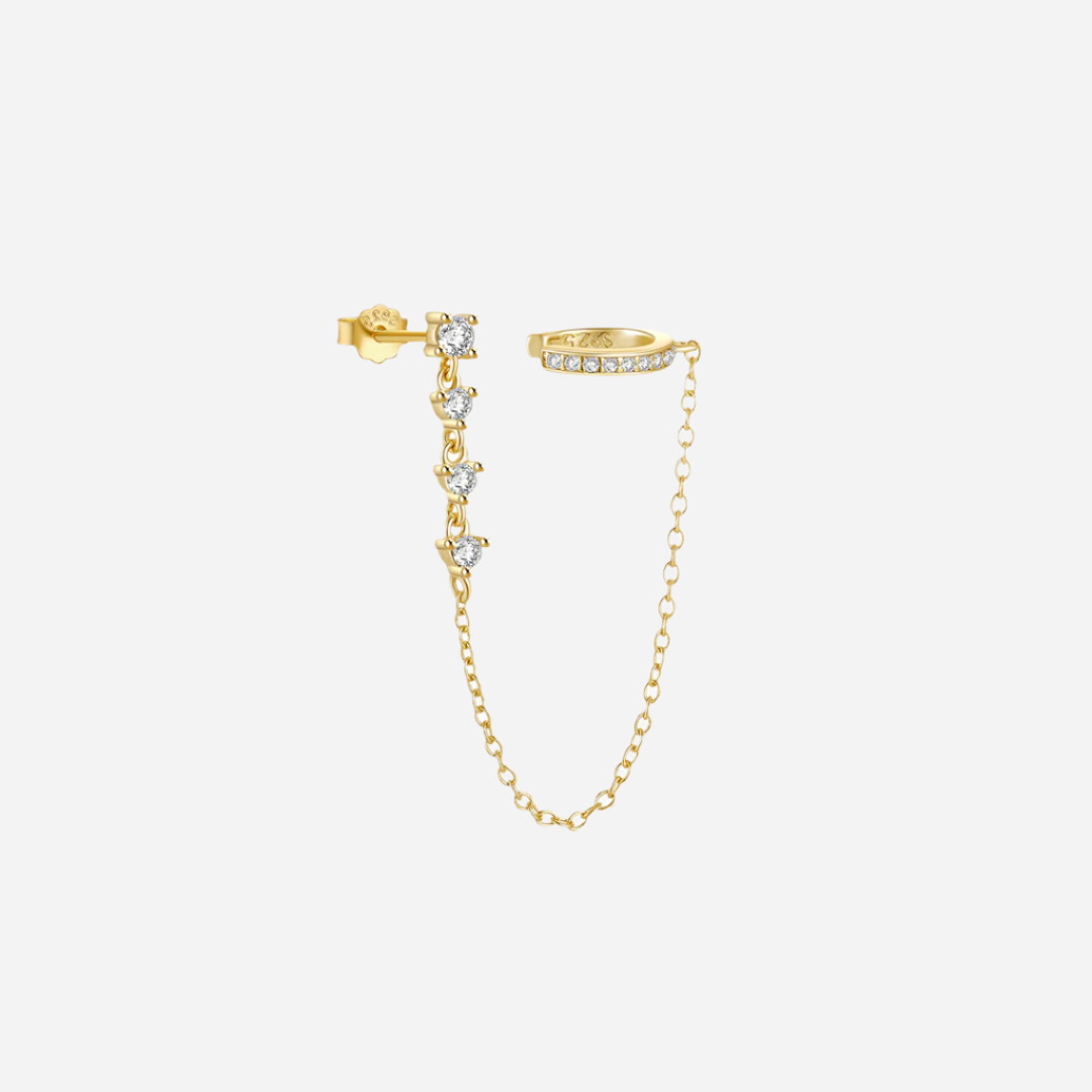 Arielle – Boucles Cuff Chaîne Élégantes