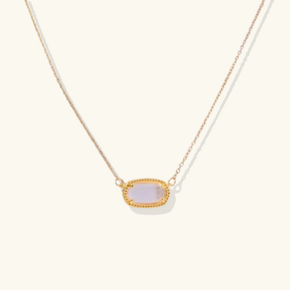 Viya – Collier Pierre de Naissance Élégant