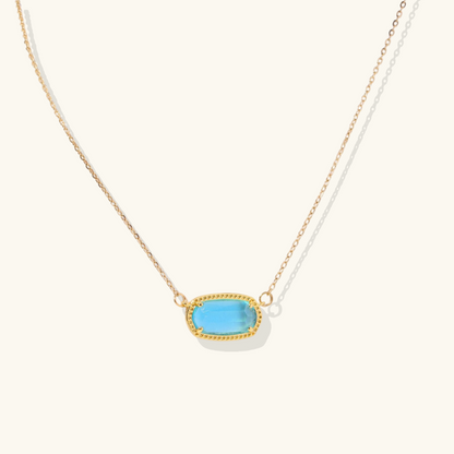 Viya – Collier Pierre de Naissance Élégant