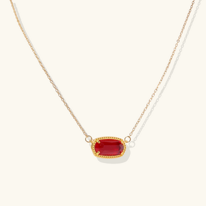Viya – Collier Pierre de Naissance Élégant