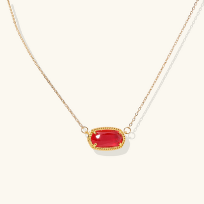 Viya – Collier Pierre de Naissance Élégant