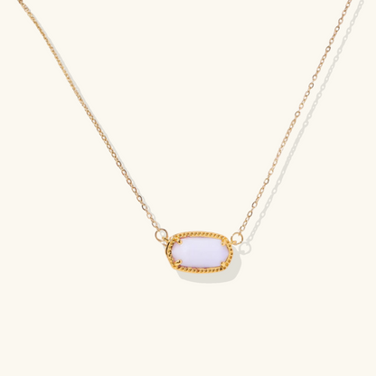 Viya – Collier Pierre de Naissance Élégant