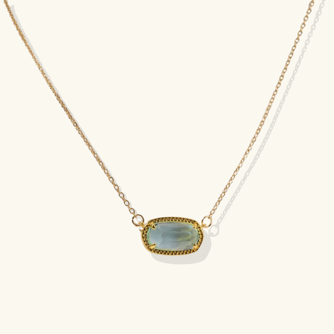 Viya – Collier Pierre de Naissance Élégant