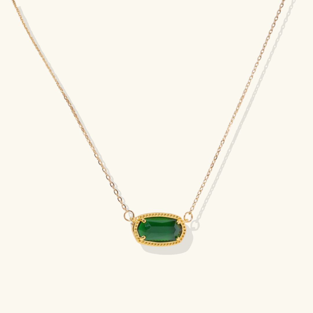 Viya – Collier Pierre de Naissance Élégant