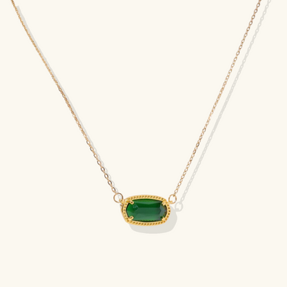 Viya – Collier Pierre de Naissance Élégant
