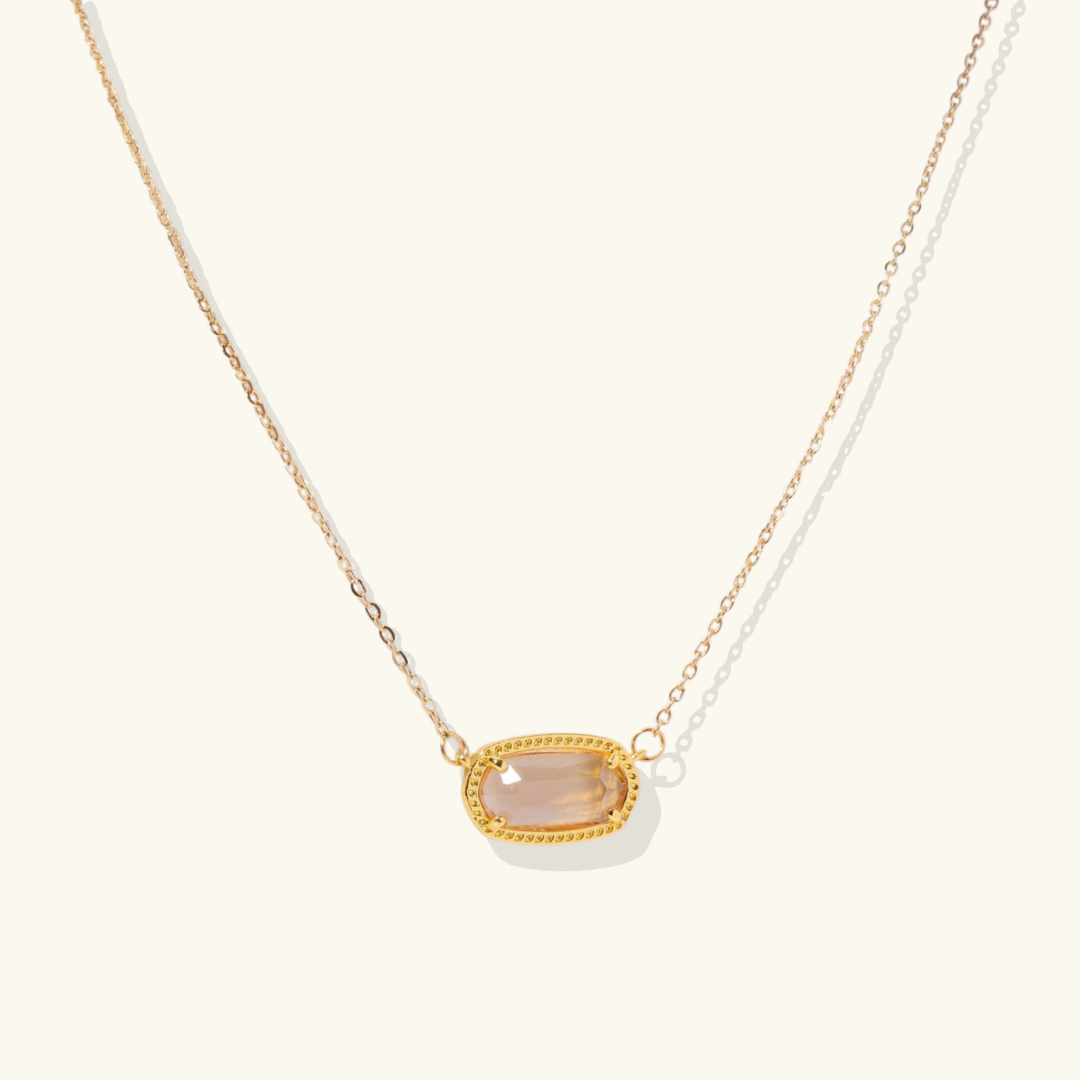 Viya – Collier Pierre de Naissance Élégant