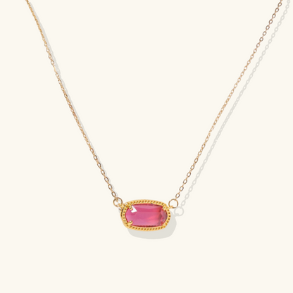 Viya – Collier Pierre de Naissance Élégant