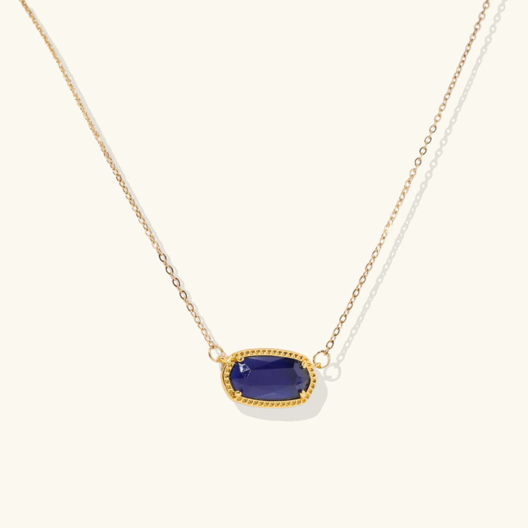 Viya – Collier Pierre de Naissance Élégant