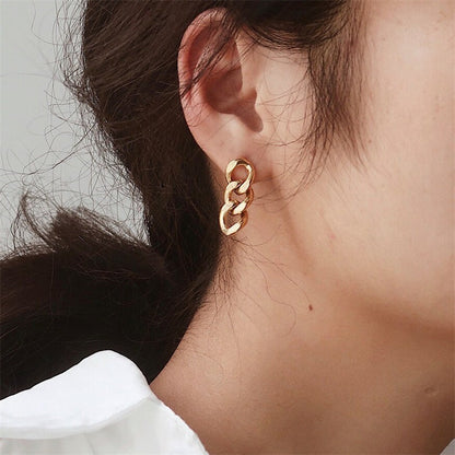 Yani – Boucles d’Oreilles Chaînes Maillons