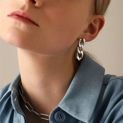 Yani – Boucles d’Oreilles Chaînes Maillons
