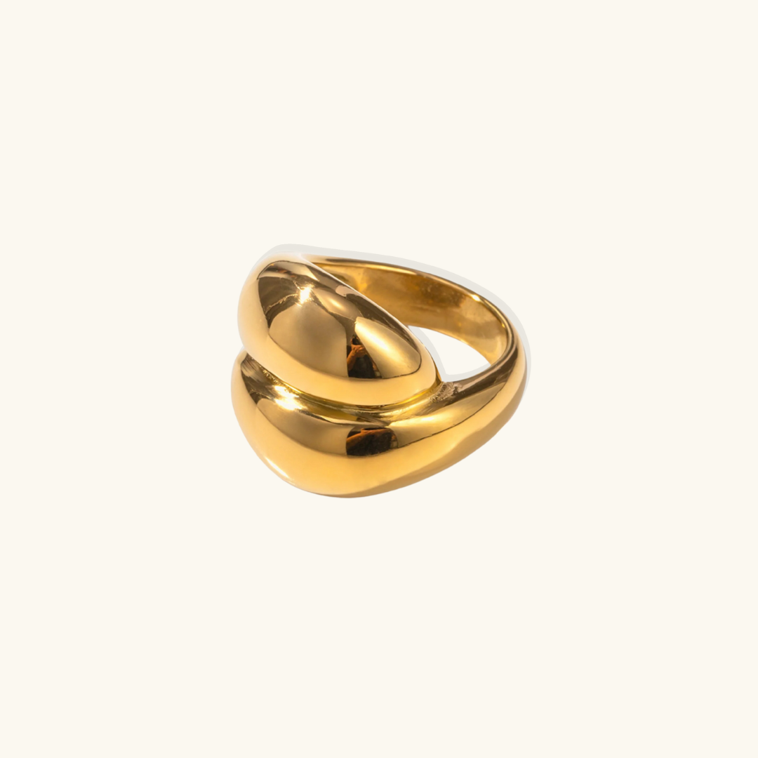 Avery – Bague Dorée Raffinée
