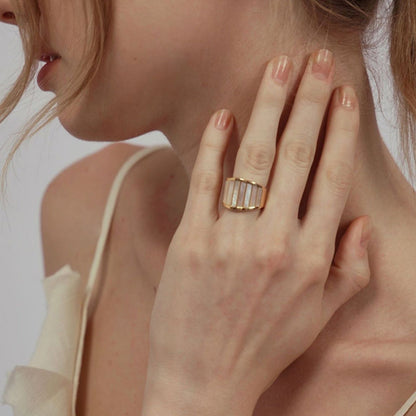 Marise – Bague Décorative Pinctada