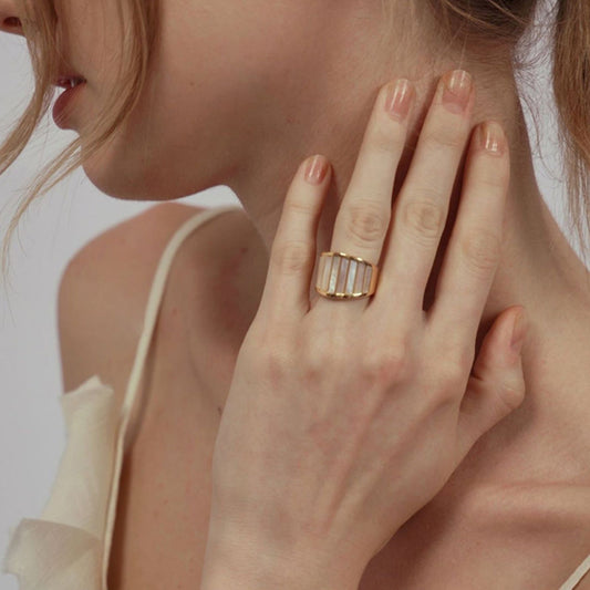 Marise – Bague Décorative Pinctada