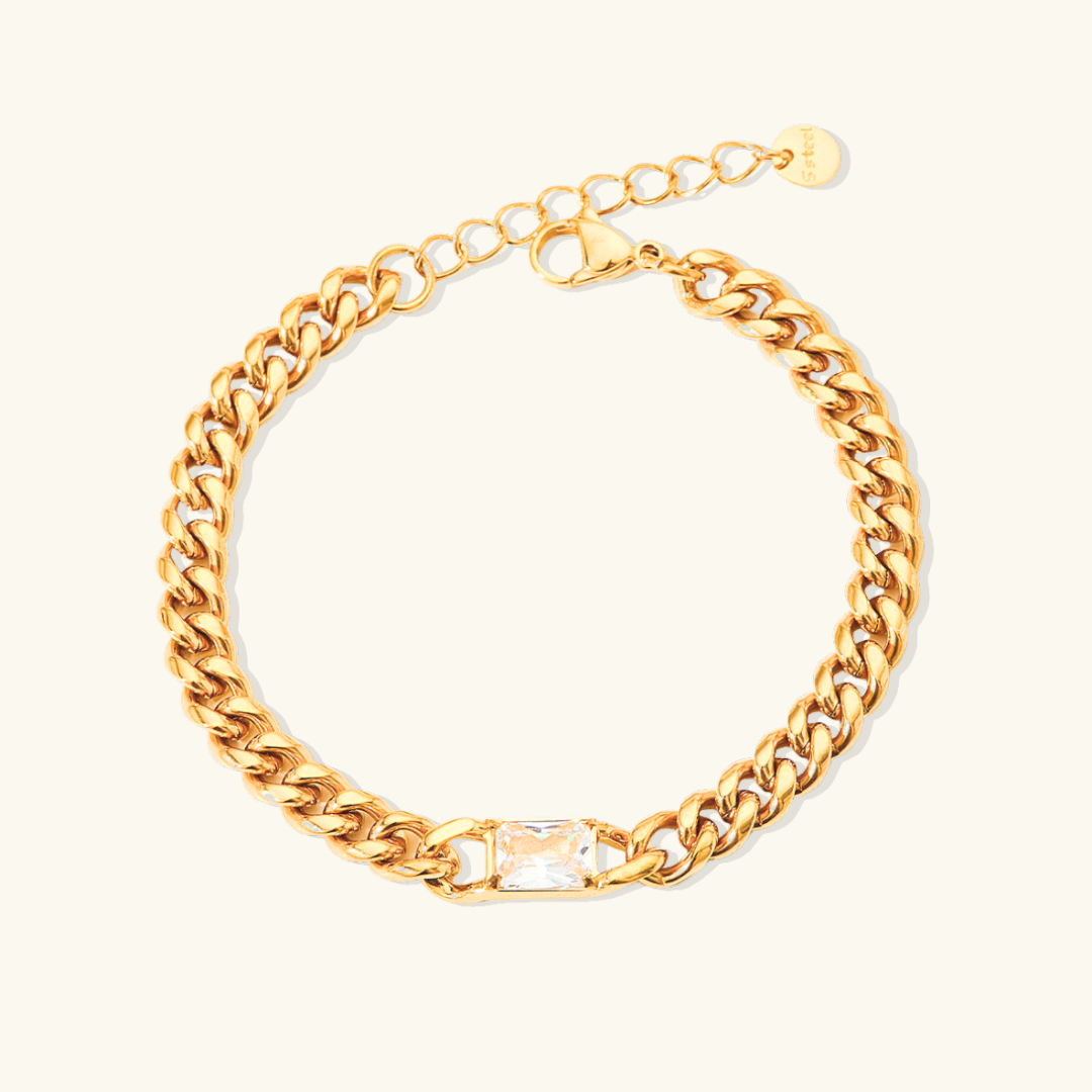 Barcelona – Bracelet Doré Élégant
