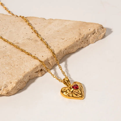 Bernadette – Collier Amour Raffiné