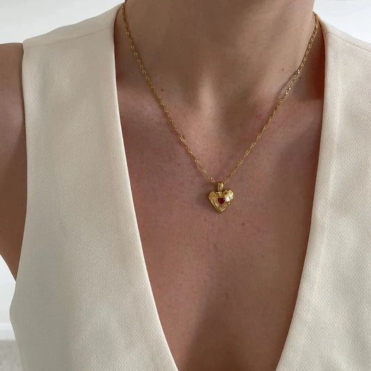 Bernadette – Collier Amour Raffiné