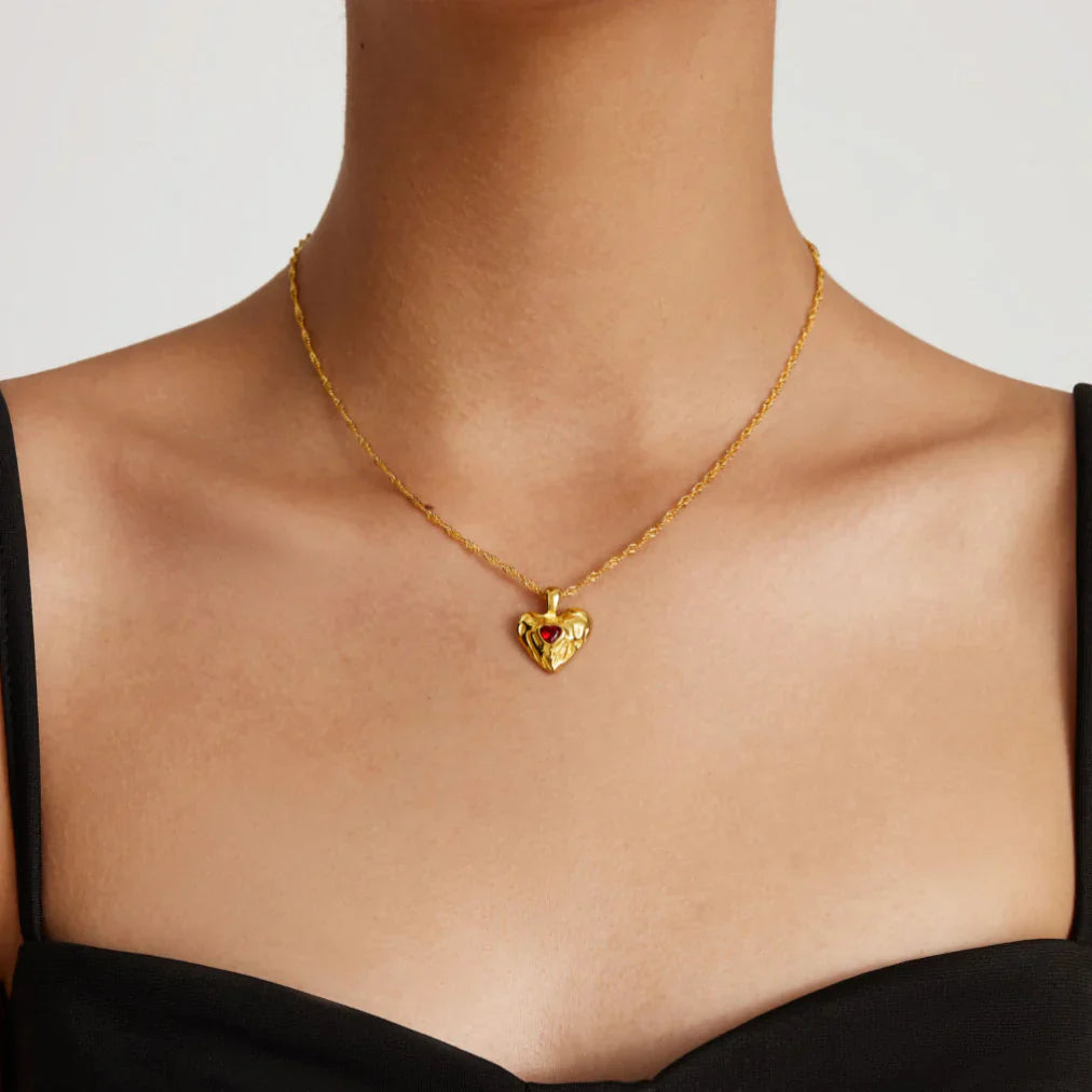 Bernadette – Collier Amour Raffiné
