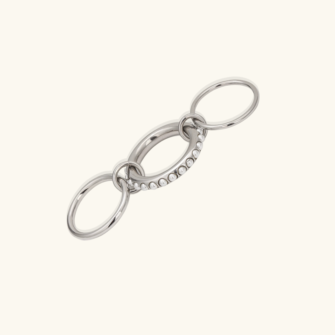 Briana – Bague Empilée à Perles Élégante