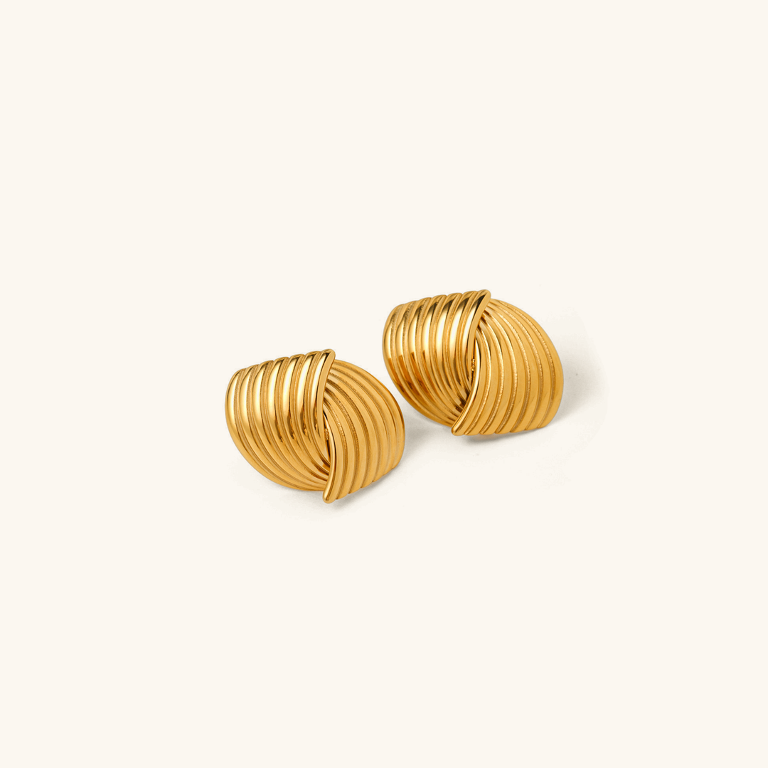 Ariane – Boucles d’Oreilles Tressées en Argent