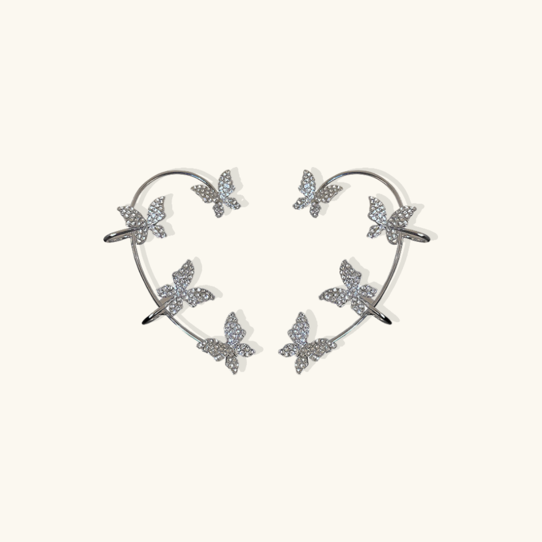 Freya – Boucles d’Oreilles Papillon Élégantes