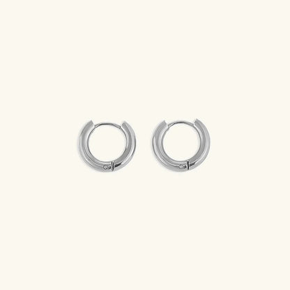 Auriane – Boucles Créoles Rondes Élégantes