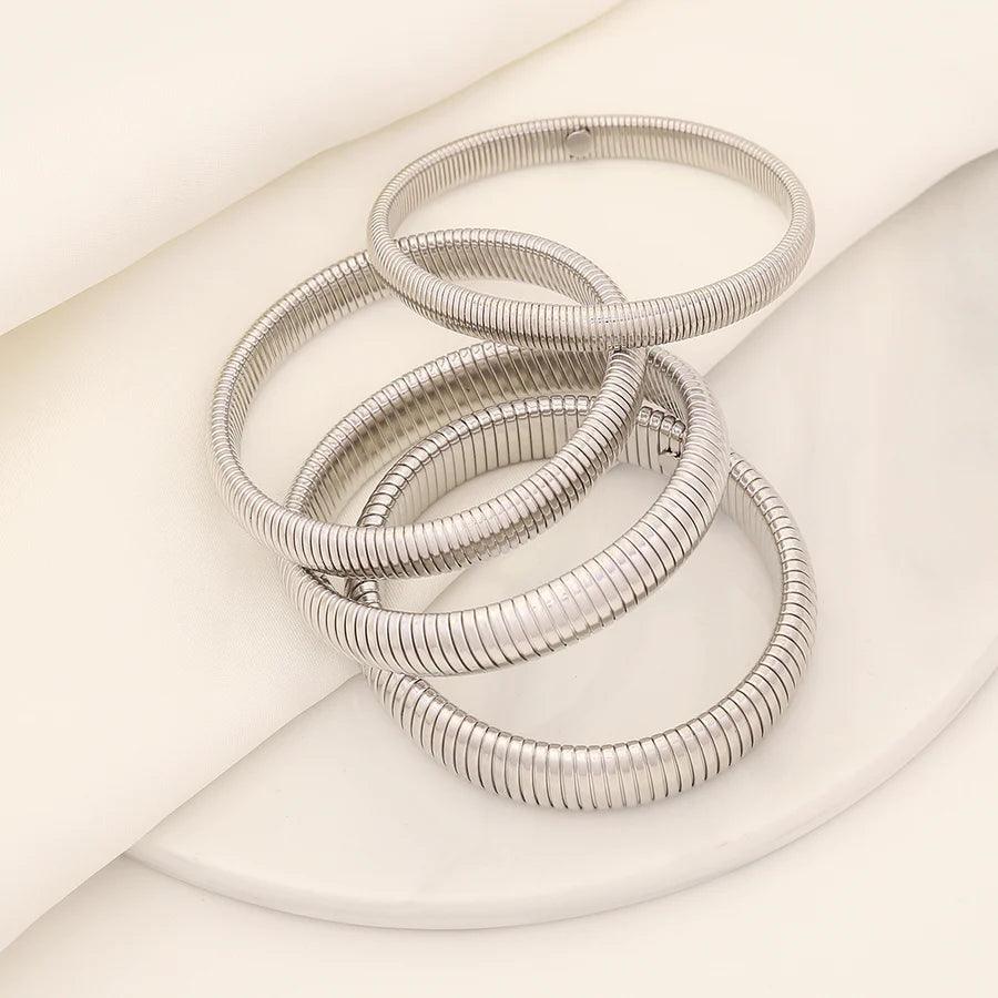 Naia – Bracelet Serpent Extensible
