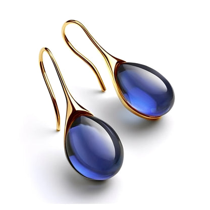 Rana – Boucles Pendantes en Cristal