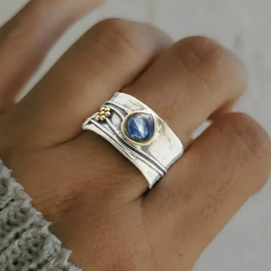 Bree – Bague Bohème en Pierre Précieuse