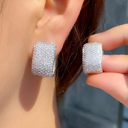 Amaya – Boucles Zircon Brillance Totale