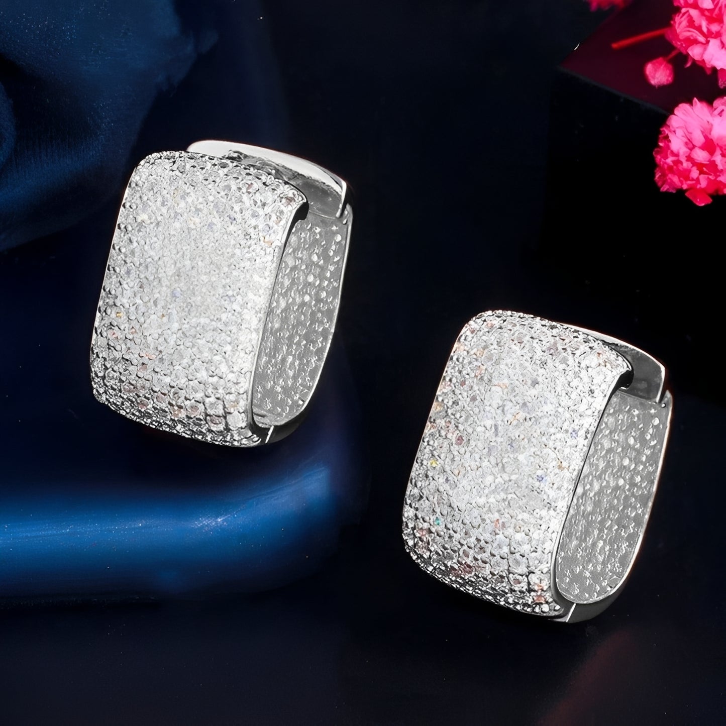 Amaya – Boucles Zircon Brillance Totale