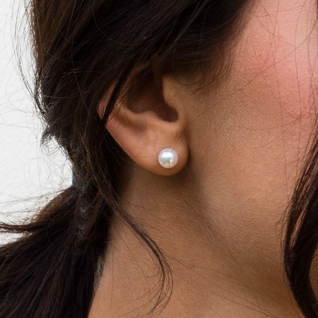 Toneth – Boucles d'Oreilles Rondes Plates